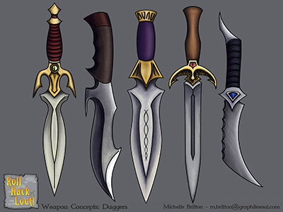 Roll Hack Loot - Dagger Concepts